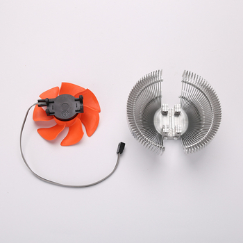 Fan de răcire CPU cu carcasă din aluminiu, lagăr cu ulei, zgomot 10 dB, răcire cu aer — Minus thirty degrees