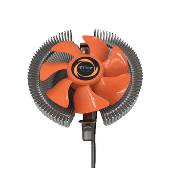 Fan de răcire CPU cu carcasă din aluminiu, lagăr cu ulei, zgomot 10 dB, răcire cu aer — Minus thirty degrees