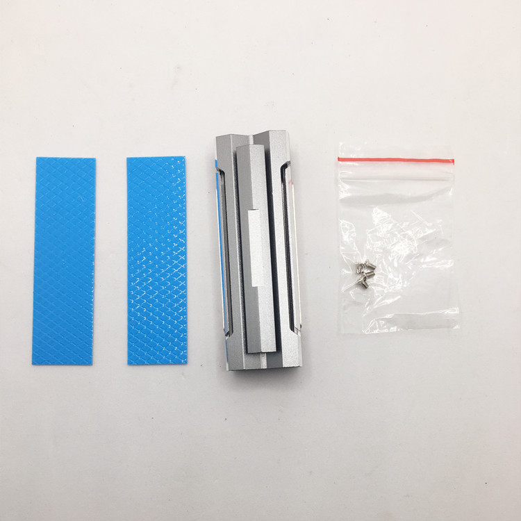 Aluminijski hladnjak za M.2 2280 SSD, model CL01, težina 0.016 kg