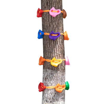 Dječje penjačko opremanje za penjanje po drvetu i stijeni s 1 remenom i 3 nosivim točkama, namijenjeno predškolskom tjelesnom odgoju