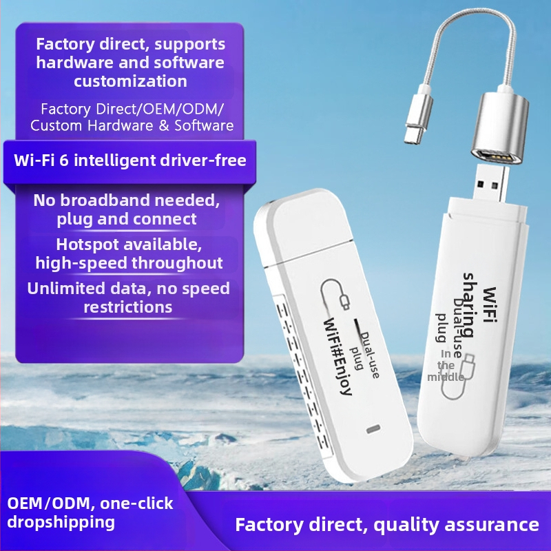 USB bezdrôtová sieťová karta pre notebooky – bez ovládačov, 802.11n, 150 Mbps, 2,4 GHz