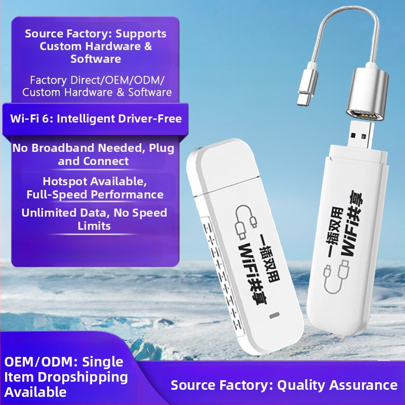 USB bezdrôtová sieťová karta pre notebooky – bez ovládačov, 802.11n, 150 Mbps, 2,4 GHz