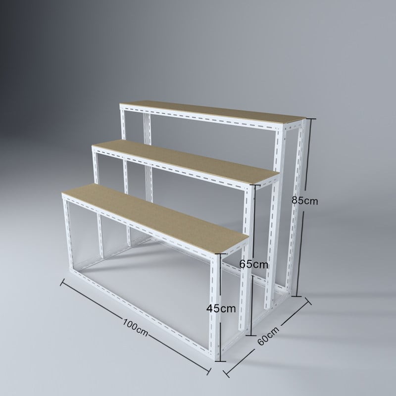 Триетажен държач за златно яйце от неръждаема стомана за лотариен дисплей – стил Японско-Корейски – подаръчна опаковка