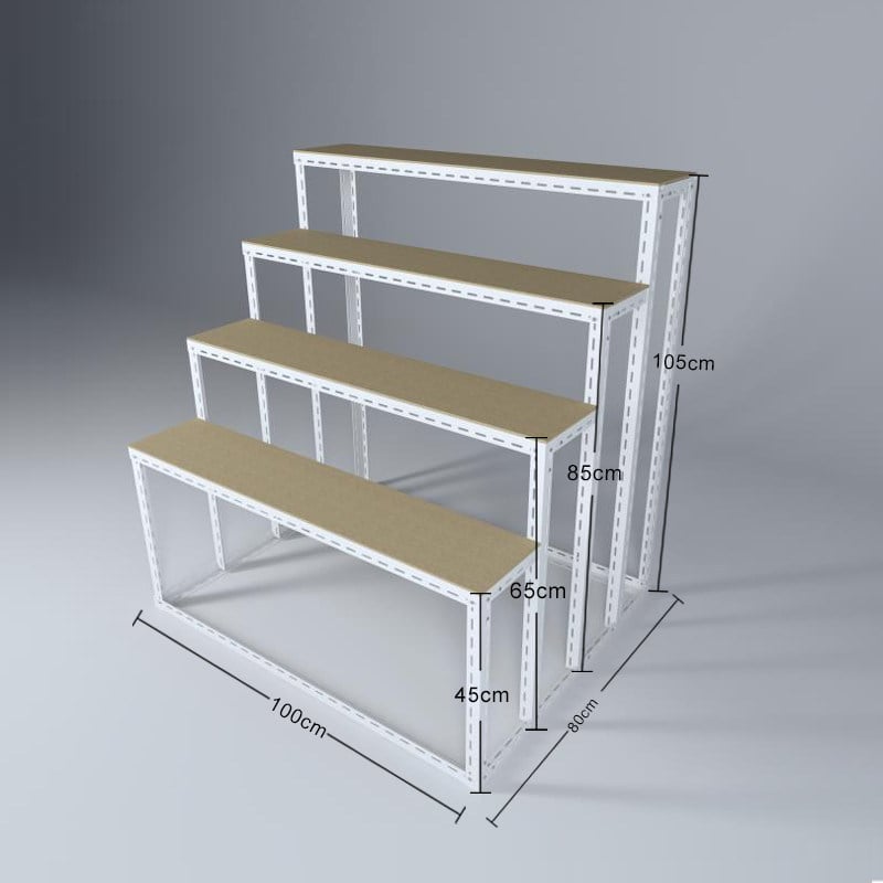 Триетажен държач за златно яйце от неръждаема стомана за лотариен дисплей – стил Японско-Корейски – подаръчна опаковка