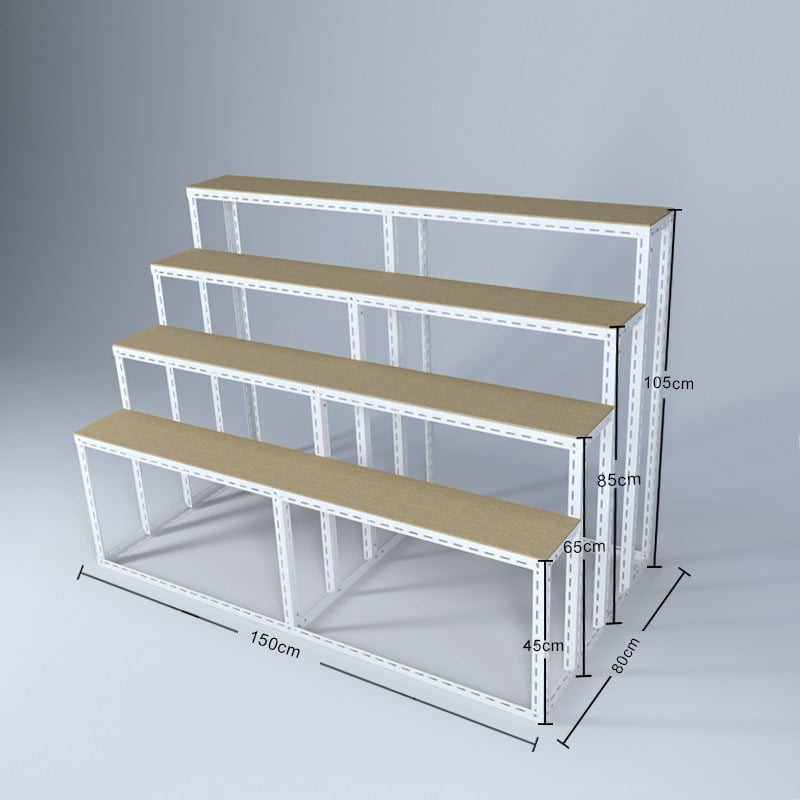 Триетажен държач за златно яйце от неръждаема стомана за лотариен дисплей – стил Японско-Корейски – подаръчна опаковка