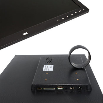 PORPOISE HT-1709T Dodirni digitalni okvir za fotografije s HDMI 1080p, zidni reklamni zaslon, podrška SD/USB/MMC i reprodukcija JPEG