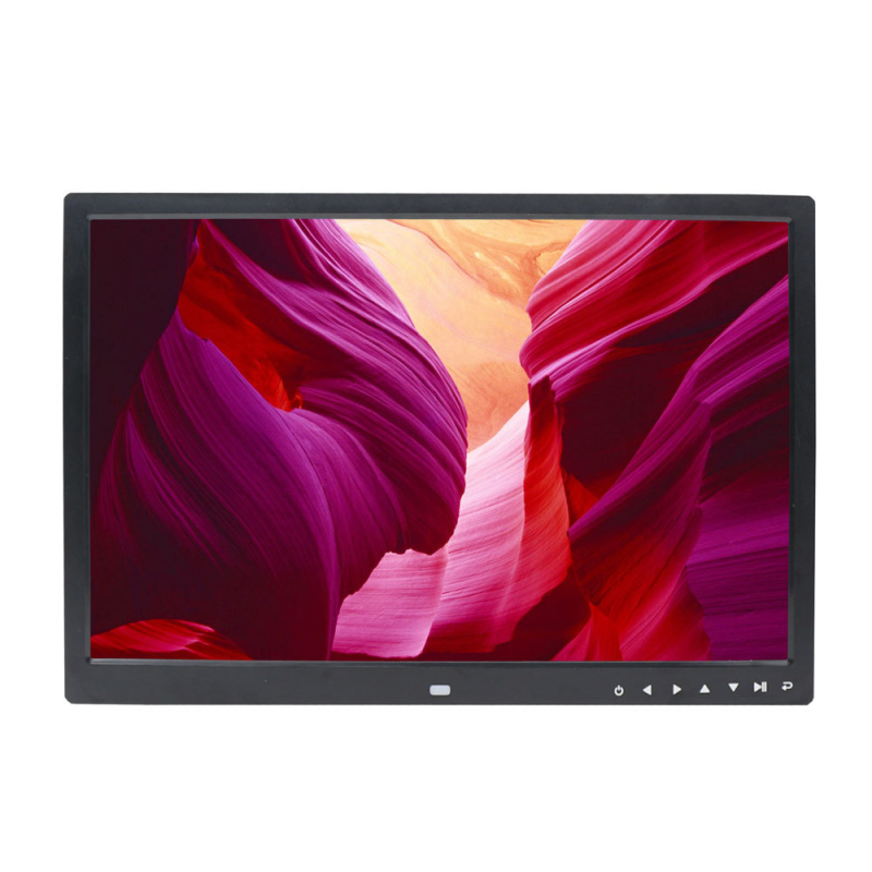 PORPOISE HT-1709T Dodirni digitalni okvir za fotografije s HDMI 1080p, zidni reklamni zaslon, podrška SD/USB/MMC i reprodukcija JPEG