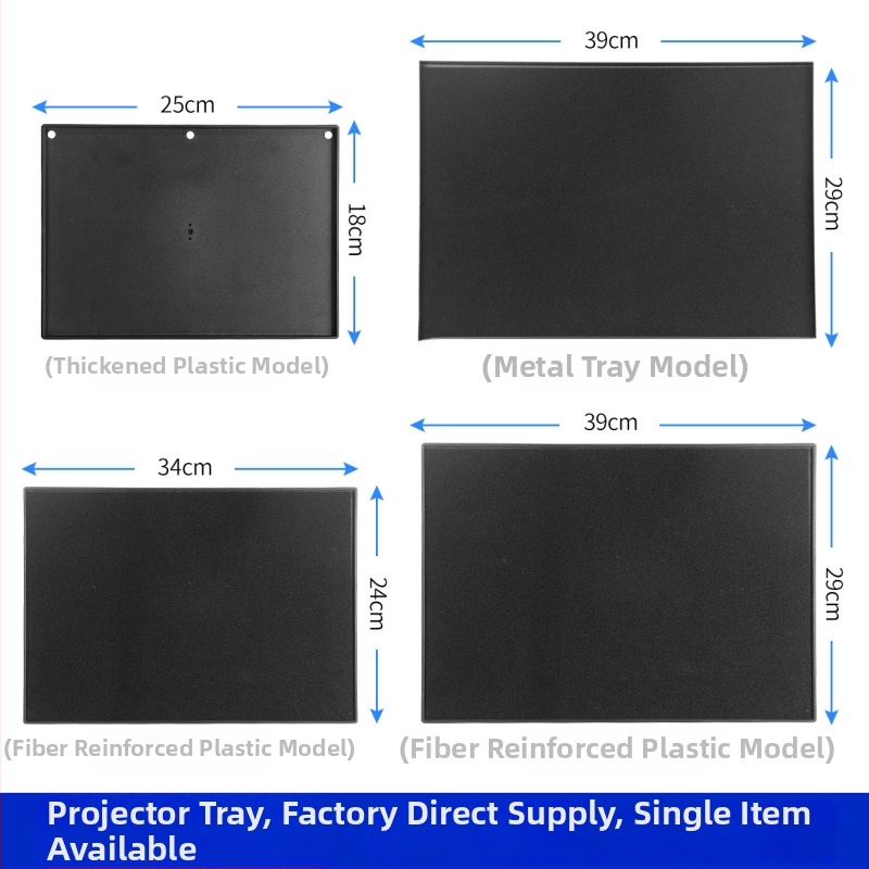 Suport metalic pentru proiector cu tavă universală, bază de podea telescopică, adaptor pentru trepied și raft de depozitare pentru proiector