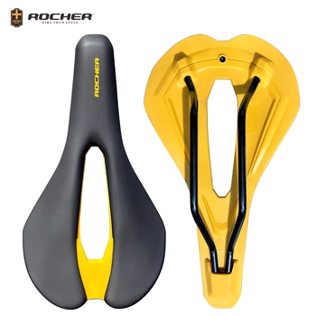 Σέλα ποδηλάτου βουνού Rugged – συνθετικό υλικό, προσαρμοσμένος σχεδιασμός, συμβατό με Road Mountain Bike