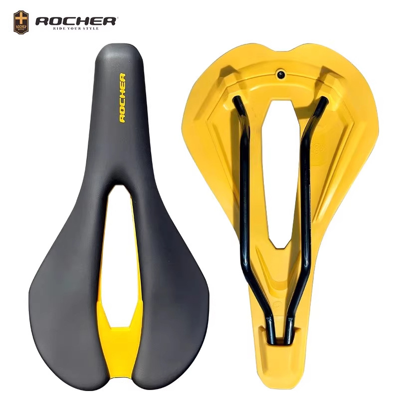 Σέλα ποδηλάτου βουνού Rugged – συνθετικό υλικό, προσαρμοσμένος σχεδιασμός, συμβατό με Road Mountain Bike