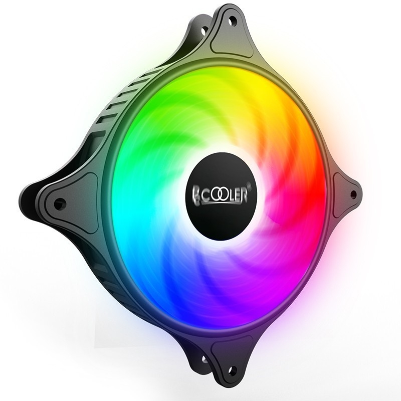SRGB ventilator kućišta s Laifu ležajem, ABS tijelo, 1200 RPM, buka 18 dB, zrakohlađenje (sučelje za radijatore u seriji)