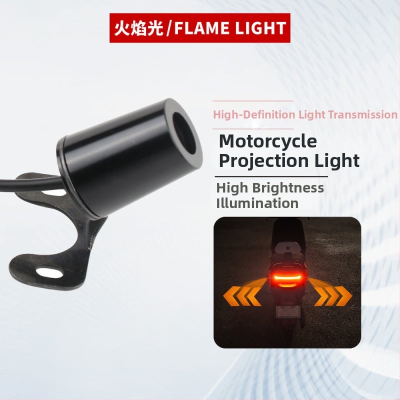 Motorkerékpár LED angyal szárnyak üdvözlő fény — univerzális illeszkedés, projekciós nyíl, hangulatvilágítás; modell Mks-0098, 3W, 9V, 0.2A