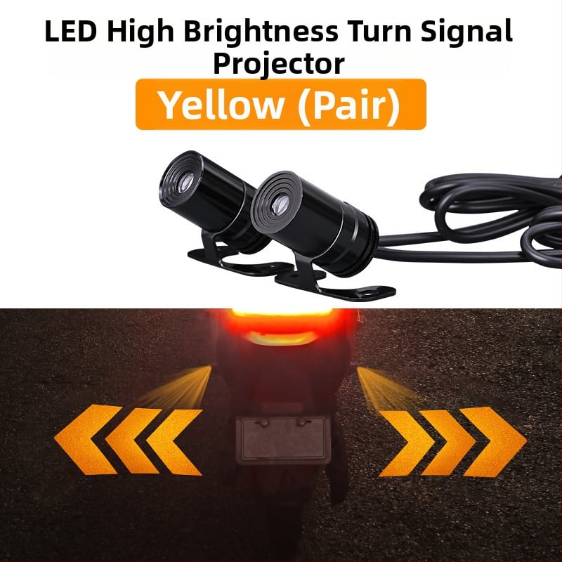 Motorkerékpár LED angyal szárnyak üdvözlő fény — univerzális illeszkedés, projekciós nyíl, hangulatvilágítás; modell Mks-0098, 3W, 9V, 0.2A