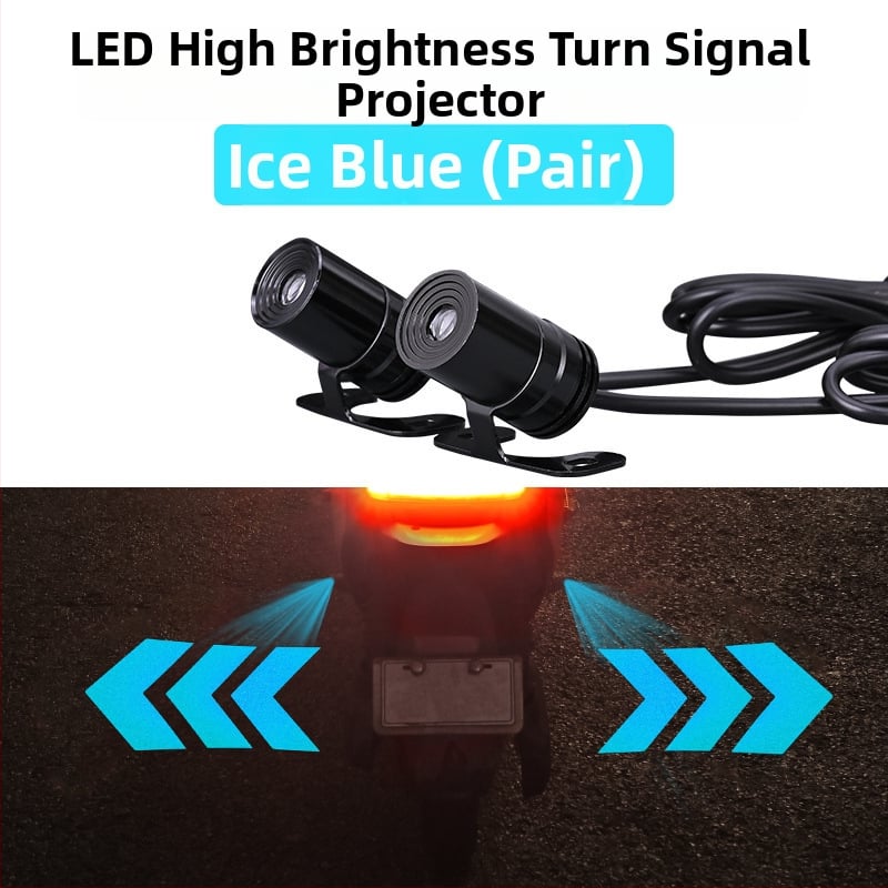 Motorkerékpár LED angyal szárnyak üdvözlő fény — univerzális illeszkedés, projekciós nyíl, hangulatvilágítás; modell Mks-0098, 3W, 9V, 0.2A