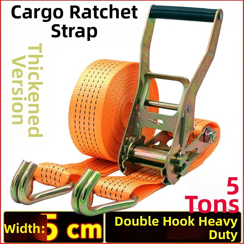 Dvojháčový viazací pás, 5-tonová nosnosť, polyester, 1 kg, na upevnenie nákladu na vozidlách