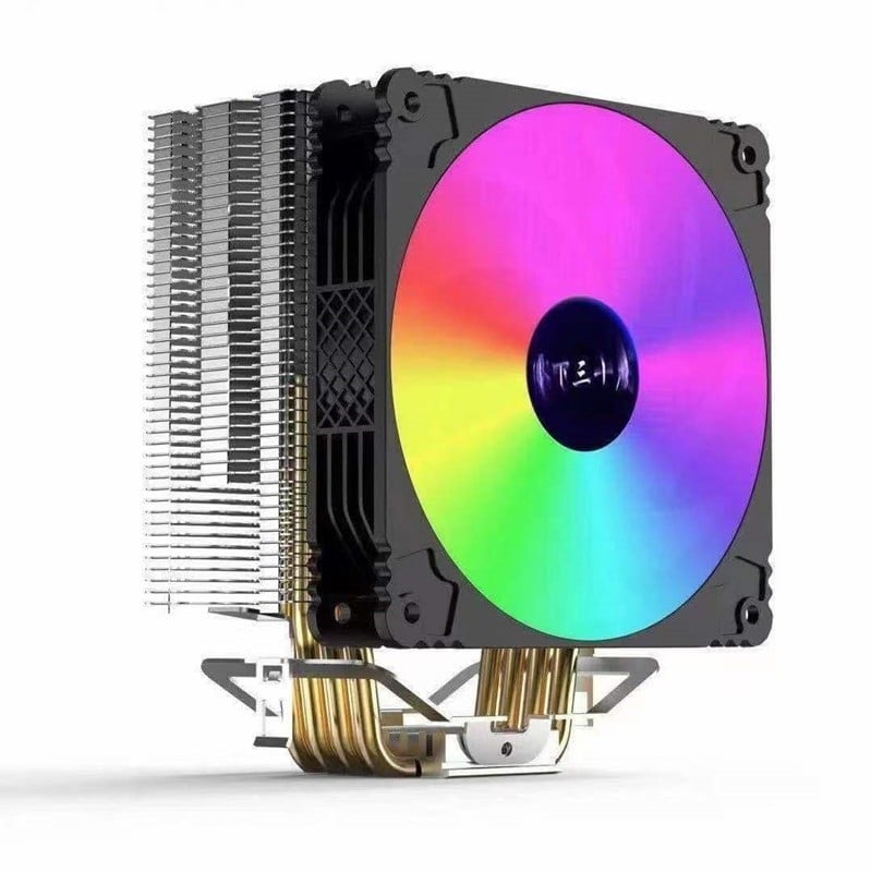 CPU hlađenje s 4 toplinske cijevi, 1800 RPM, buka 30 dB, bakar-aluminijsko spajanje