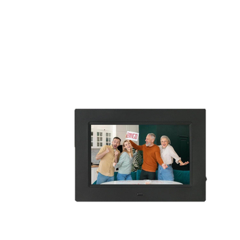 Digitalni okvir za fotografije s reprodukcijom kartica — zaslon 1024x600, SD/USB podrška, reprodukcija glazbe i videa, ABS-plastično kućište