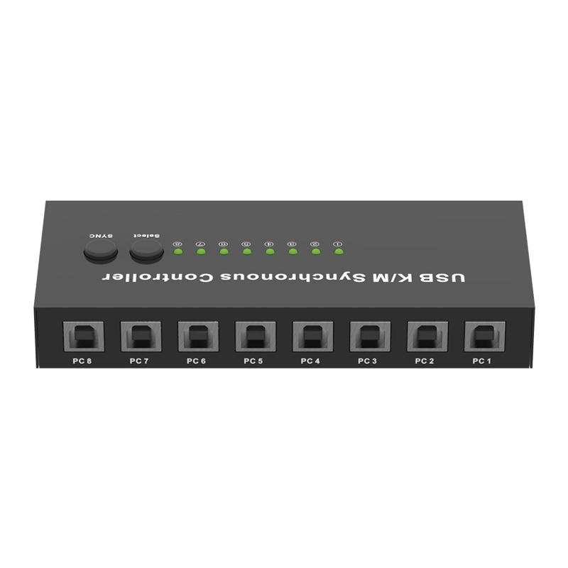 USB KVM prekidač s 2/4/8 portova za dijeljenje tipkovnice i miša među više računala