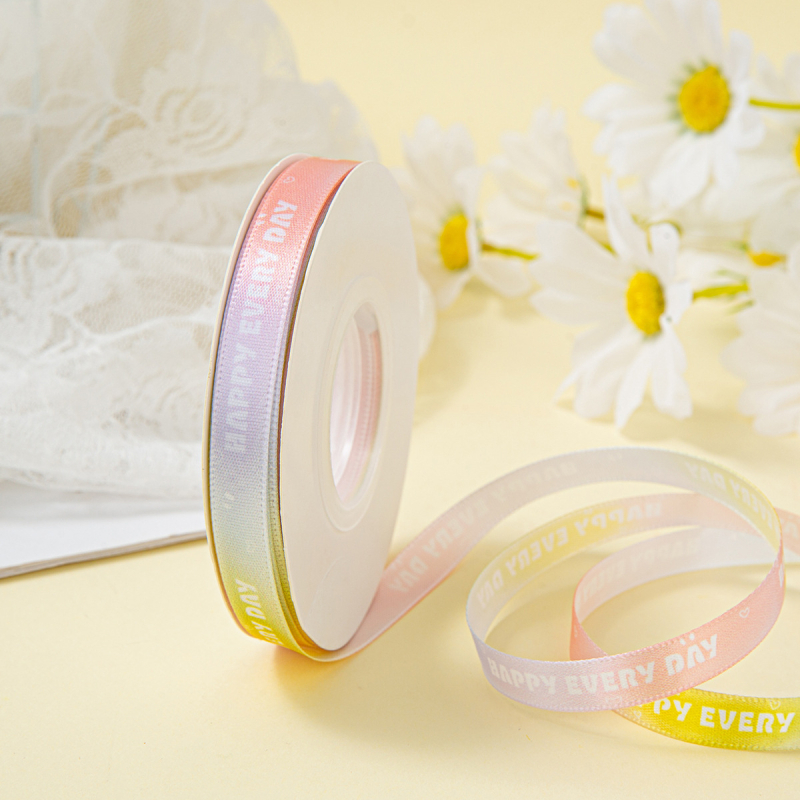 Poliester dekorativna traka za pakiranje darova, pogodna za vjenčanja, pokrivalo za glavu, odjeću, pakiranje cvijeća i torti