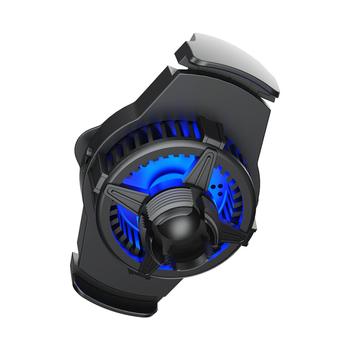 Stalak za mobitel s bežičnim punjenjem i poluvodičkim hlađenjem za gaming i livestream, magnetsko pričvršćivanje, model Pupil-6001, 9W, ABS+PC+aluminijska legura, Type-C sučelje