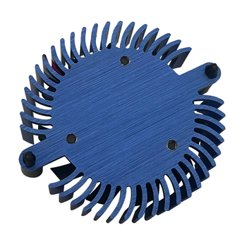 Răcitor pentru placă video - aluminiu, rulment cu bile dublu, 5000 rpm, zgomot 28 dB, durată de viață 50000 h