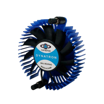 Răcitor pentru placă video - aluminiu, rulment cu bile dublu, 5000 rpm, zgomot 28 dB, durată de viață 50000 h