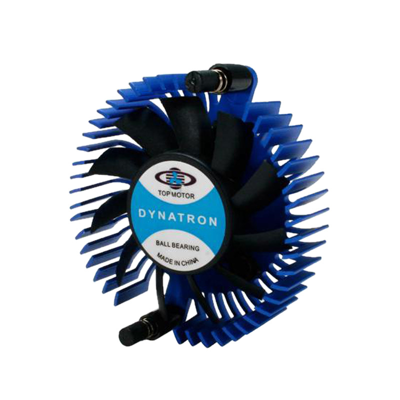 Răcitor pentru placă video - aluminiu, rulment cu bile dublu, 5000 rpm, zgomot 28 dB, durată de viață 50000 h