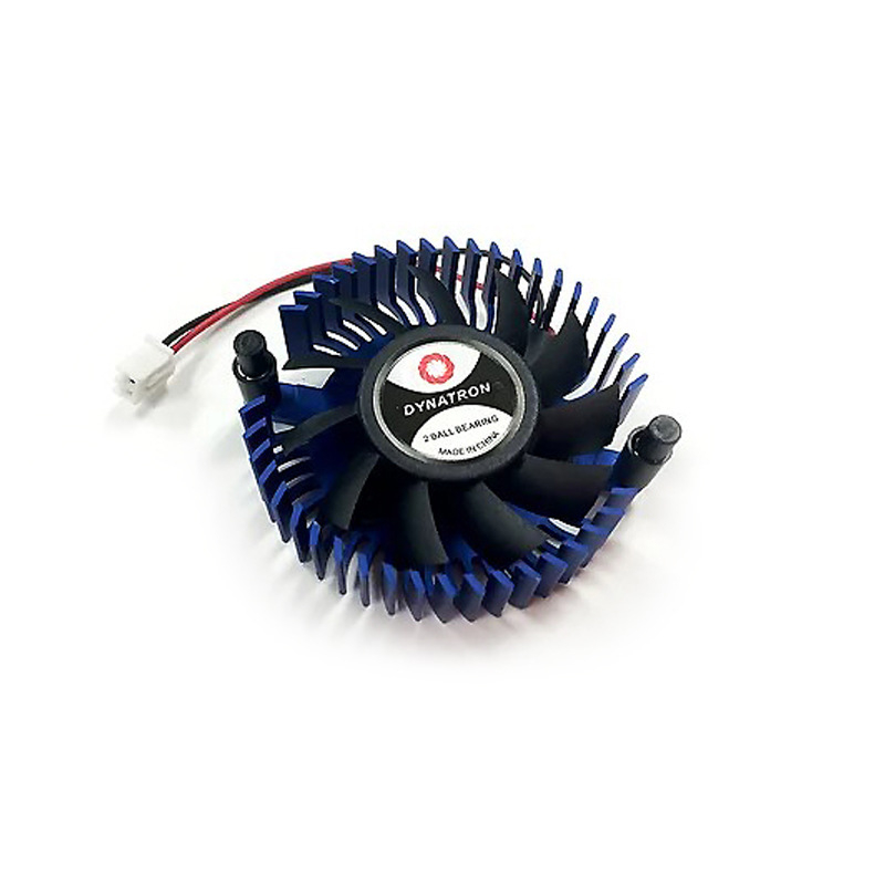 Răcitor pentru placă video - aluminiu, rulment cu bile dublu, 5000 rpm, zgomot 28 dB, durată de viață 50000 h