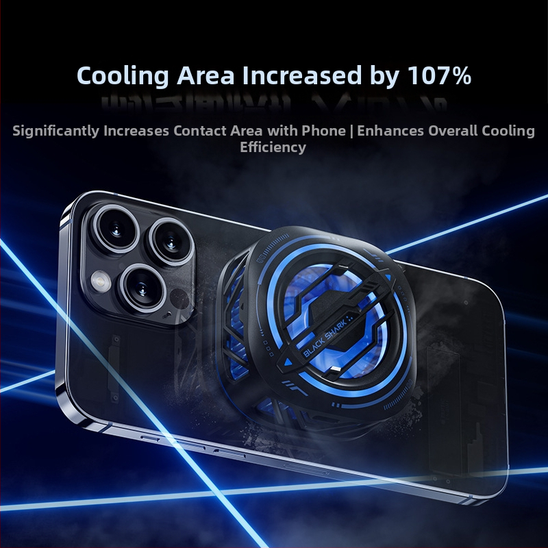 Μαγνητικό κλιπ ψύξης πίσω για Black Shark 3 Pro, Type-C διεπαφή, ABS περίβλημα, λειτουργία ψύξης