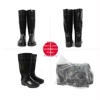 Muške visoke kišne čizme od PVC-a — vodootporne, otporne na klizanje, otporne na ulje, otporne na habanje