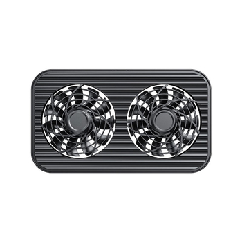 Z-X4 Bază de răcire pentru router, cu două ventilatoare de 14 cm, alimentare USB