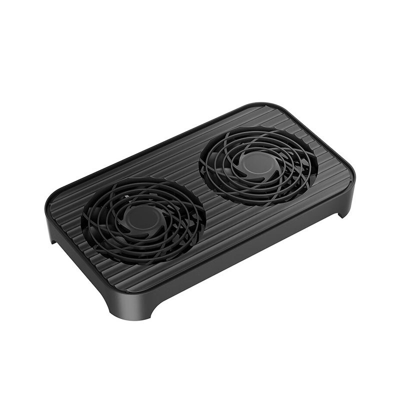 Z-X4 Bază de răcire pentru router, cu două ventilatoare de 14 cm, alimentare USB