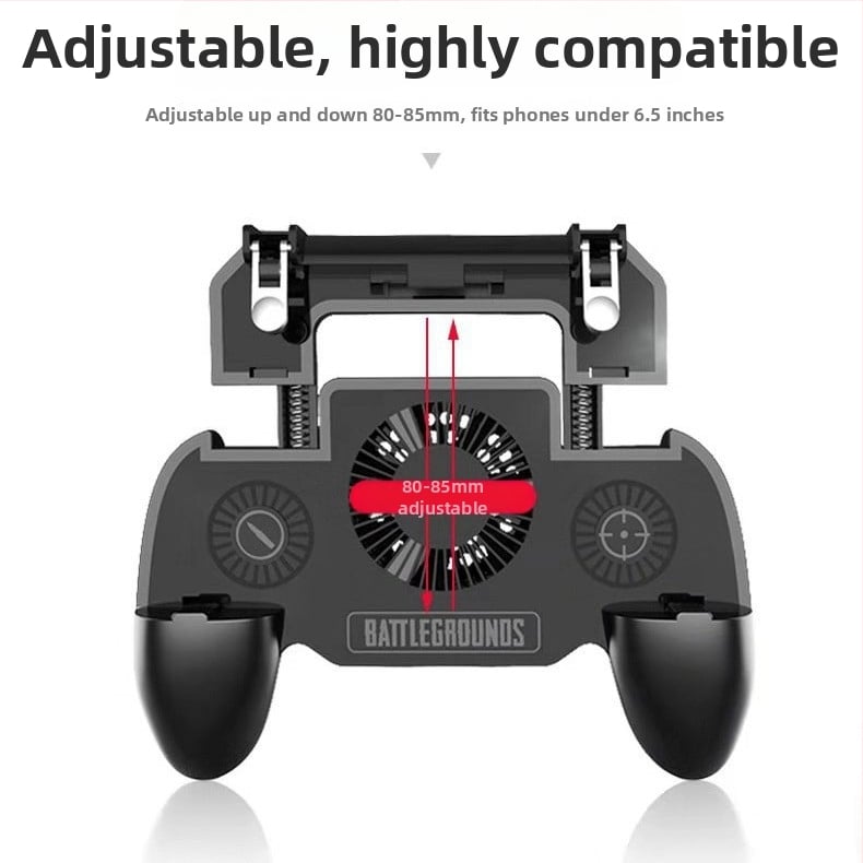 Ασύρματος ελεγκτής παιχνιδιών από κράμα για iPhone και Android τηλέφωνα, 210 g