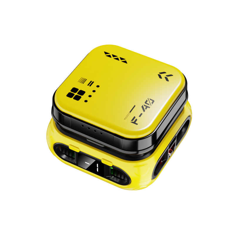 Chladič za mobitel s magnetskim AI upravljanjem temperaturom, model F40 — 10W, Type-C, ABS+metal, 185 g