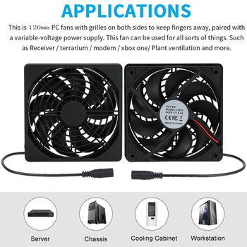 Hlađenje ventilator 12025 za kućište (Model: 12025; Marka: Other; Svrha: Kućište)