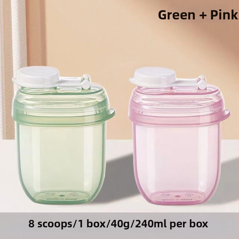 Dijin prijenosna podijeljena kutija mlijeka u prahu za jednu porciju, otporna na vlagu, za bebe 0–1 godina