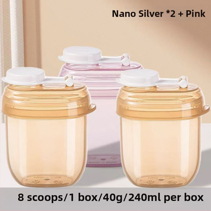 Dijin prijenosna podijeljena kutija mlijeka u prahu za jednu porciju, otporna na vlagu, za bebe 0–1 godina