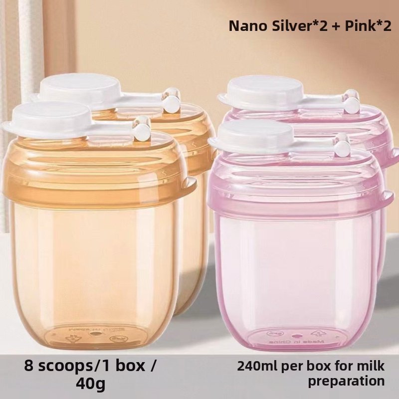 Dijin prijenosna podijeljena kutija mlijeka u prahu za jednu porciju, otporna na vlagu, za bebe 0–1 godina