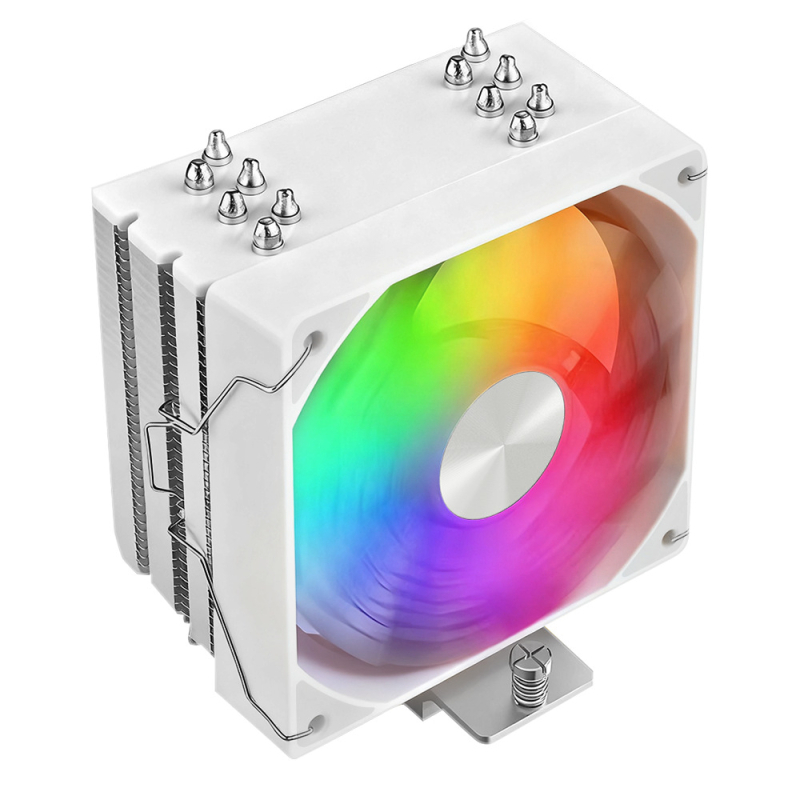 Cooler procesor Magic Space X600 cu 6 țevi de căldură, ventilator ARGB de 12 cm PWM, compatibil cu LGA1200/1700 și AM4/AM5