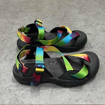 Folyami túracipő, alacsony felső rész, csúszásmentes gumitalp, vízálló felsőrész, hálós belső, gumírozott középtalp