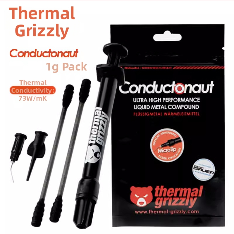 TG-C-001-R Folyékony fém hűtőpaszta CPU-hoz – Violent Bear / Thermal Grizzly