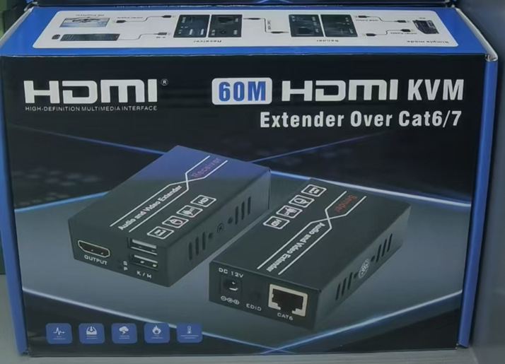Επεκτατής HDMI 60m KVM