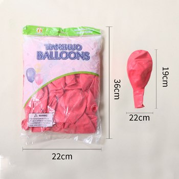 Lateksni okrugli balon – Brend: Tianshuo; Materijal: lateks; Oblik: okrugli; Ispis logotipa: Ne; Pogodno za: Rođendan, Božić, Dan zaljubljenih, Proljetni festival, Tanabata, Vjenčanje
