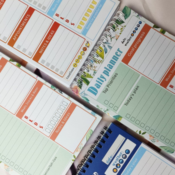 Caiet Deburg 2301, hârtie offset 120 g, 53 coli, Personalizare: Da