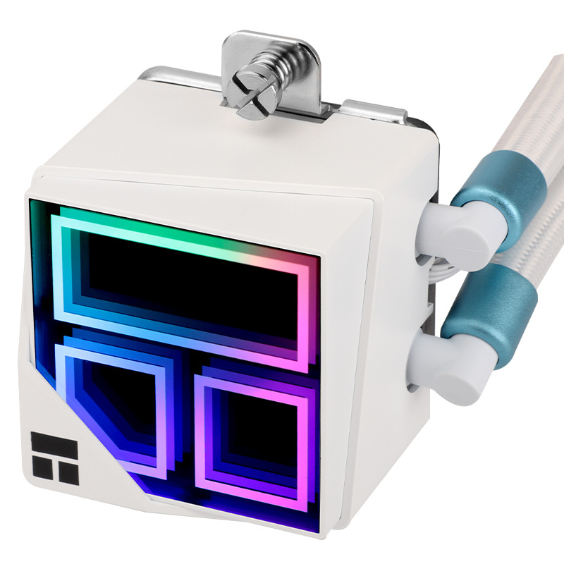 Benefit Frozen Infinity 360 vízhűtéses radiátor, ABS ház, S-FDB csapágy, 2000 rpm ±10%, zaj ≤ 28,2 dBA