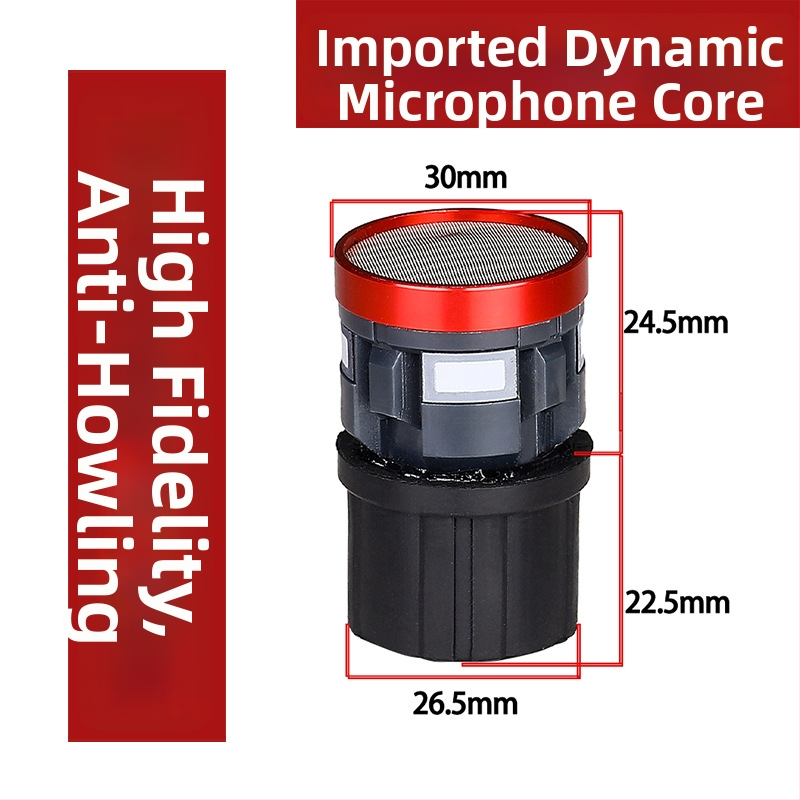Аудио аксесоари - Whale sound Jy-41512 динамична микрофонна глава, антифидбек, висока чувствителност, код 125646165