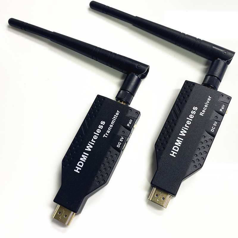 HDMI WiFi proširivač za unutarnju upotrebu, domet 50 m, 1080p, daljinsko buđenje, upravljanje napajanjem