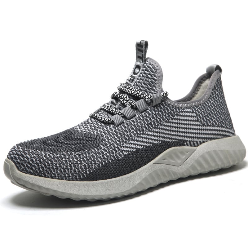 Защитни работни обувки, Flywoven мрежа, стоманен нос, антиударно и антипробивно, леки и дишащи (стоманен нос; антиударно и антипробивно; Flywoven мрежа)