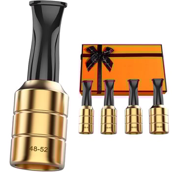 Αλουμινένιο στόμιο για πούρα, σετ δώρου 4 τεμαχίων, στυλ light luxury, νέο κινεζικό στυλ, δυνατότητα προσαρμογής