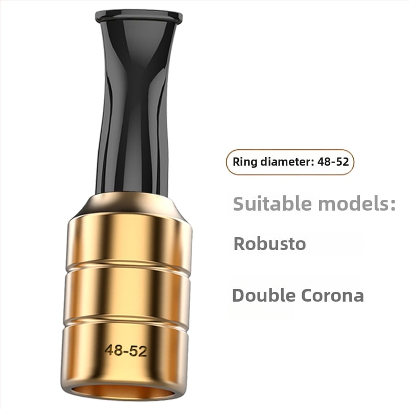 Αλουμινένιο στόμιο για πούρα, σετ δώρου 4 τεμαχίων, στυλ light luxury, νέο κινεζικό στυλ, δυνατότητα προσαρμογής